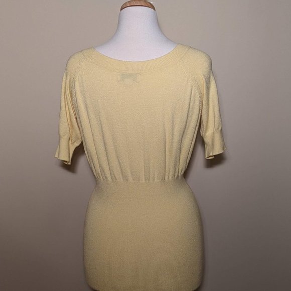 Puli Yellow half sleeve Top. XL - Picture 8 of 13